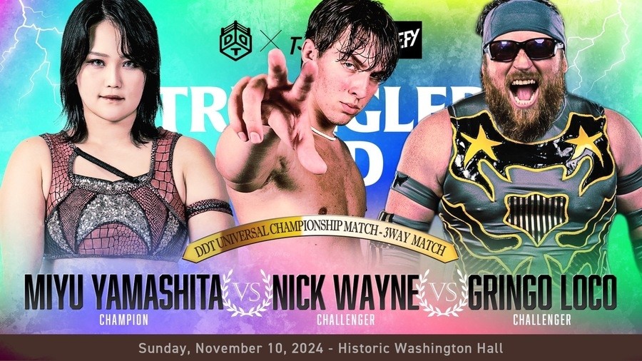 Nov 10th DDTxTJPWxDEFY Supershow FULL Match Card! NEW UNIVERSAL