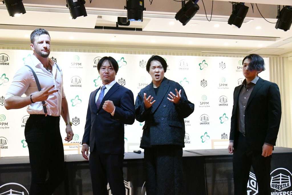 【記者会見】To-yがクレジットカードで購入した7万円のスーツで登壇しクリス戦を熱望！「優勝したら、このカード地獄が晴れるかもしれない」