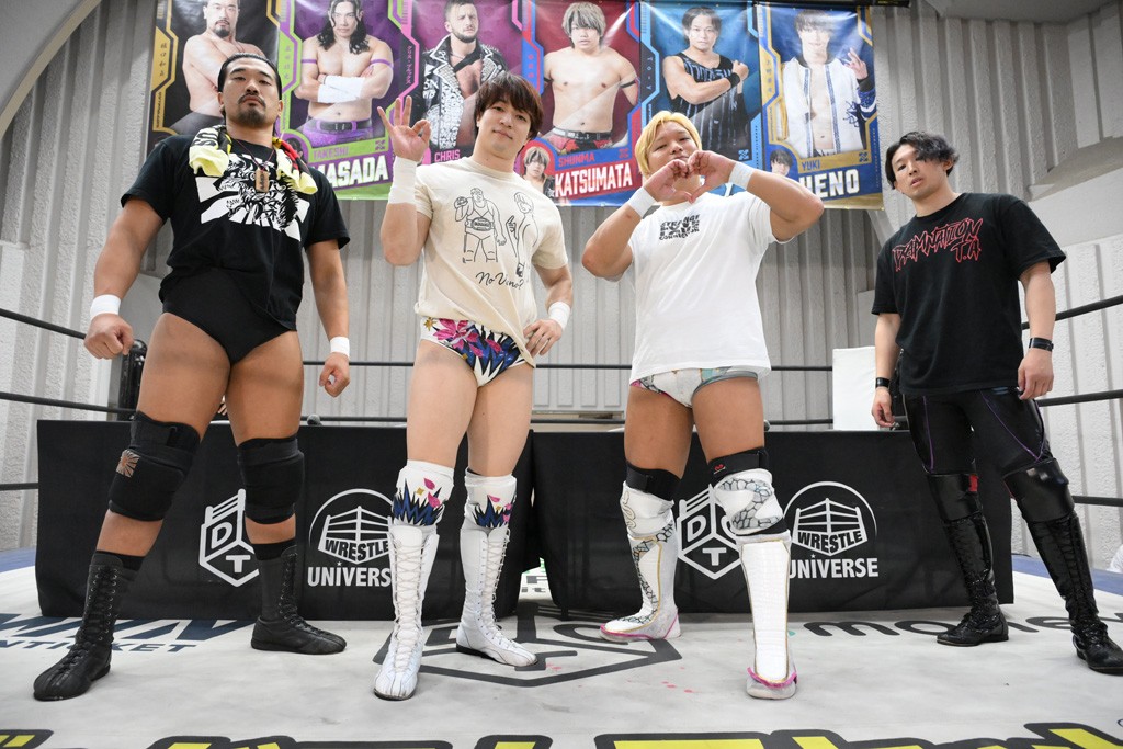 【公開記者会見】5・25後楽園での「KING OF DDT 2025」準決勝&決勝に向けベスト4が意気込み！　上野が悲願の初制覇に向け覚悟を語る「DDTのなかで飛び抜けるということが僕の使命」