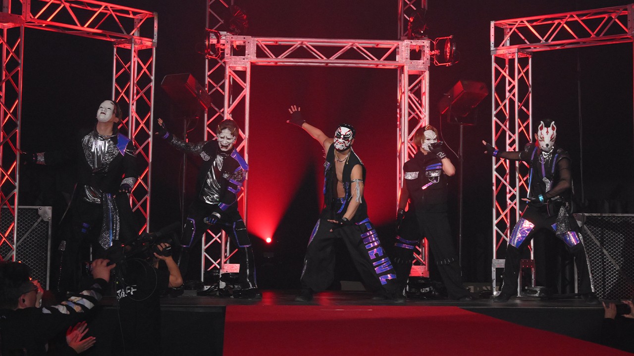 8月30日「WRESTLE PETER PAN 2025【DAY1】」ひがしんアリーナ大会、O-MENZがフルメンバーで登場決定！　隈取の入場時にパフォーマンスを披露！