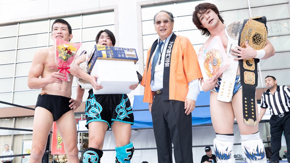 AKOS×DDT駅前プロレス