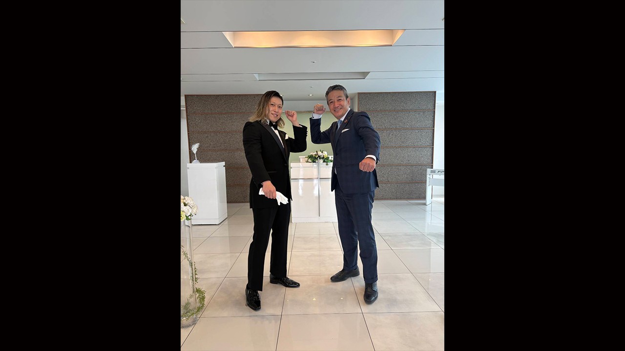 2月15日レンブラントホテル厚木大会、スペシャル撮影会の開催が決定！　チャペルにてタキシード姿の選手との2ショットをプロカメラマンが撮影！　To-y、高鹿、須見の3選手が参加！　1月23日より予約受付開始！