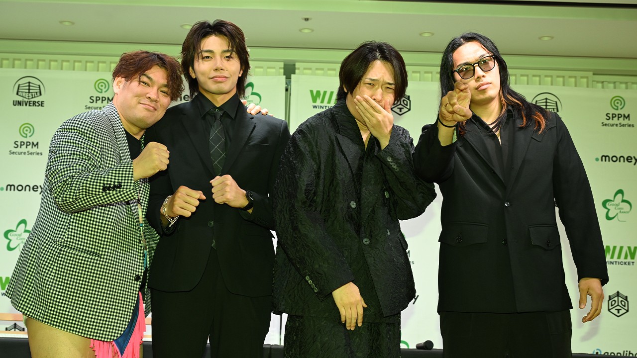 【記者会見】『KING OF DDT』初出場の武知海青が男色ディーノと“真っ向勝負”宣言！「どんな攻撃も受け止める」