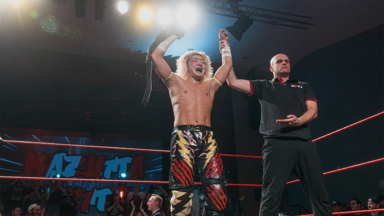 5月23日BZW×GCW合同興行結果詳報／須見が会場沸騰の激闘展開の末、UNIVERSAL王座V2達成！　MAO&ヨシヒコはよもやのBZWタッグ王座陥落！　遠征を終えたMAO、須見のコメントも！
