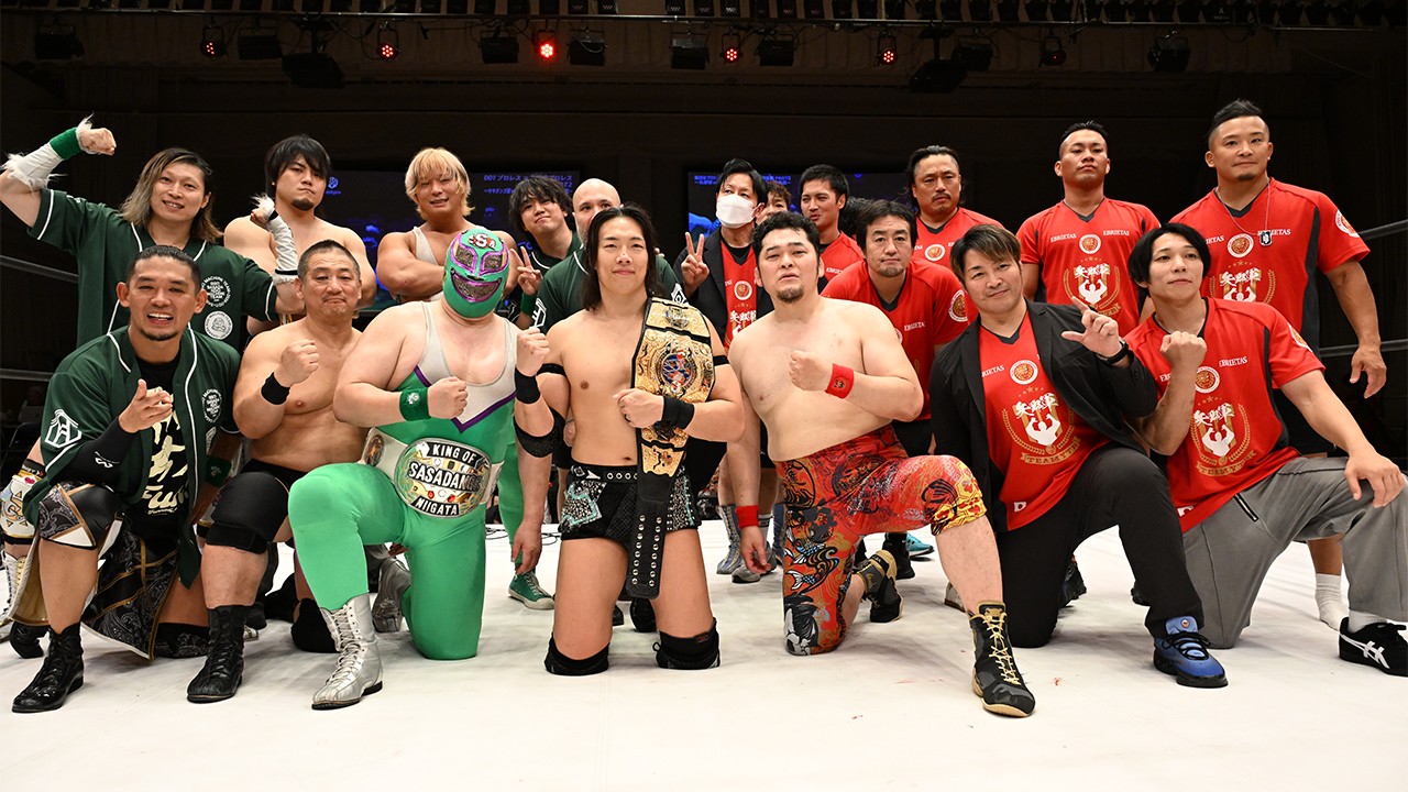 DDTプロレス×新日本プロレス 一面対抗戦PART2～ササダンゴ軍vs矢野軍 5対5勝ち抜き団体戦～