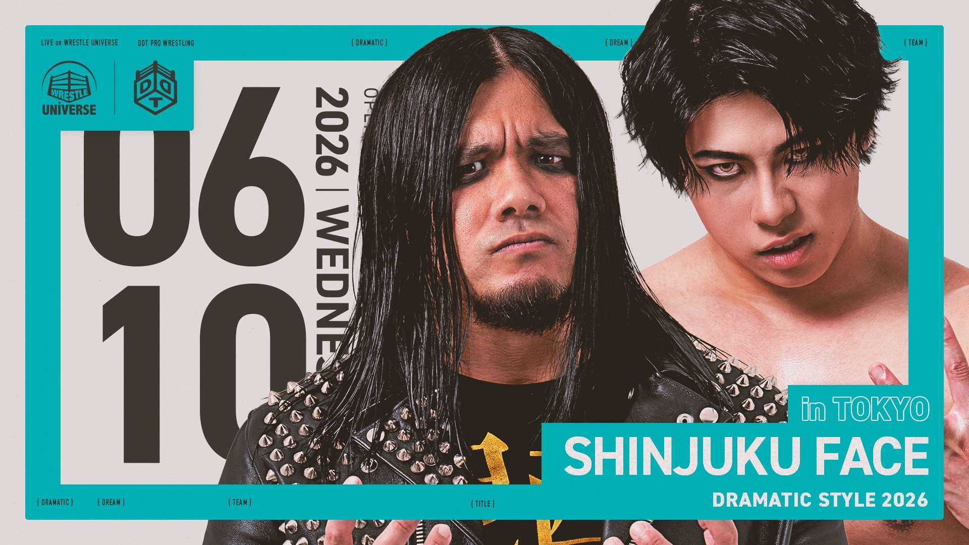 6月10日新宿大会直前情報／メインはKO-D10人タッグ戦、DAMNATION T.A vs S.L.C.！　今大会からビエントが「ビエント・レバンテ」として再出発！　セミで無差別戦に向けて上野と青木がタッグ対決！　開場中にKO-D無差別級選手権試合の公開調印式開催！