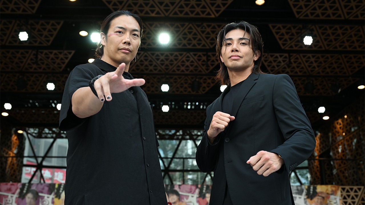 【公開記者会見】武知海青がTAKESHITAとの一騎打ちに覚悟の出陣!「1%に全力の人生をかけて勝ちにいきたい」