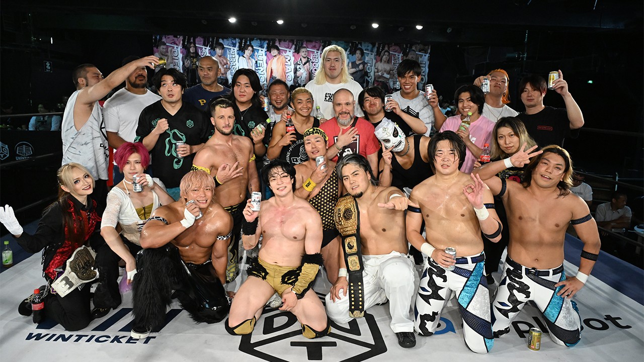 最後の新宿FACEビアガーデンプロレス