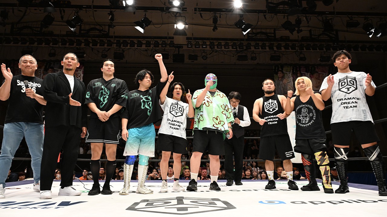 10月1日後楽園ホールにて「MUSCLE＆（マッスル・アンド）」開催決定！　スーパー・ササダンゴ・マシンとD GENERATIONS、さらに“THE RAMPAGE”武知海青による新時代のマッスルが誕生！　9月1日よりチケット一般販売スタート！