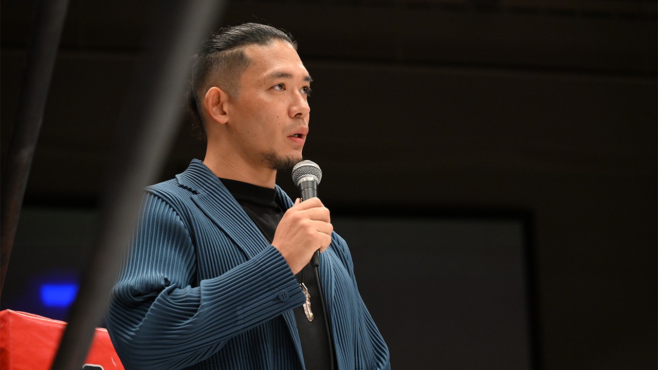 【インタビュー】10・18後楽園のUNIVERSAL戦を前に彰人が語る取締役とプレイヤーの狭間で「ナメられないため」と「彰人というストーリーを動かすため」