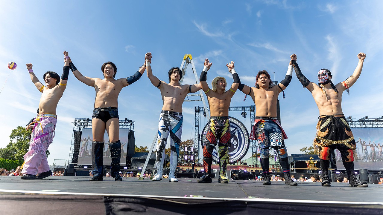 路上プロレス in 桃神祭2026