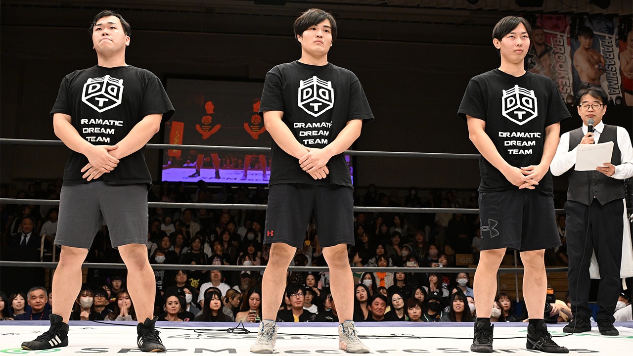 12月9日後楽園大会一部カード決定/小林俊太郎、古橋真愛、佐藤晴輝の3人同時デビューが決定!