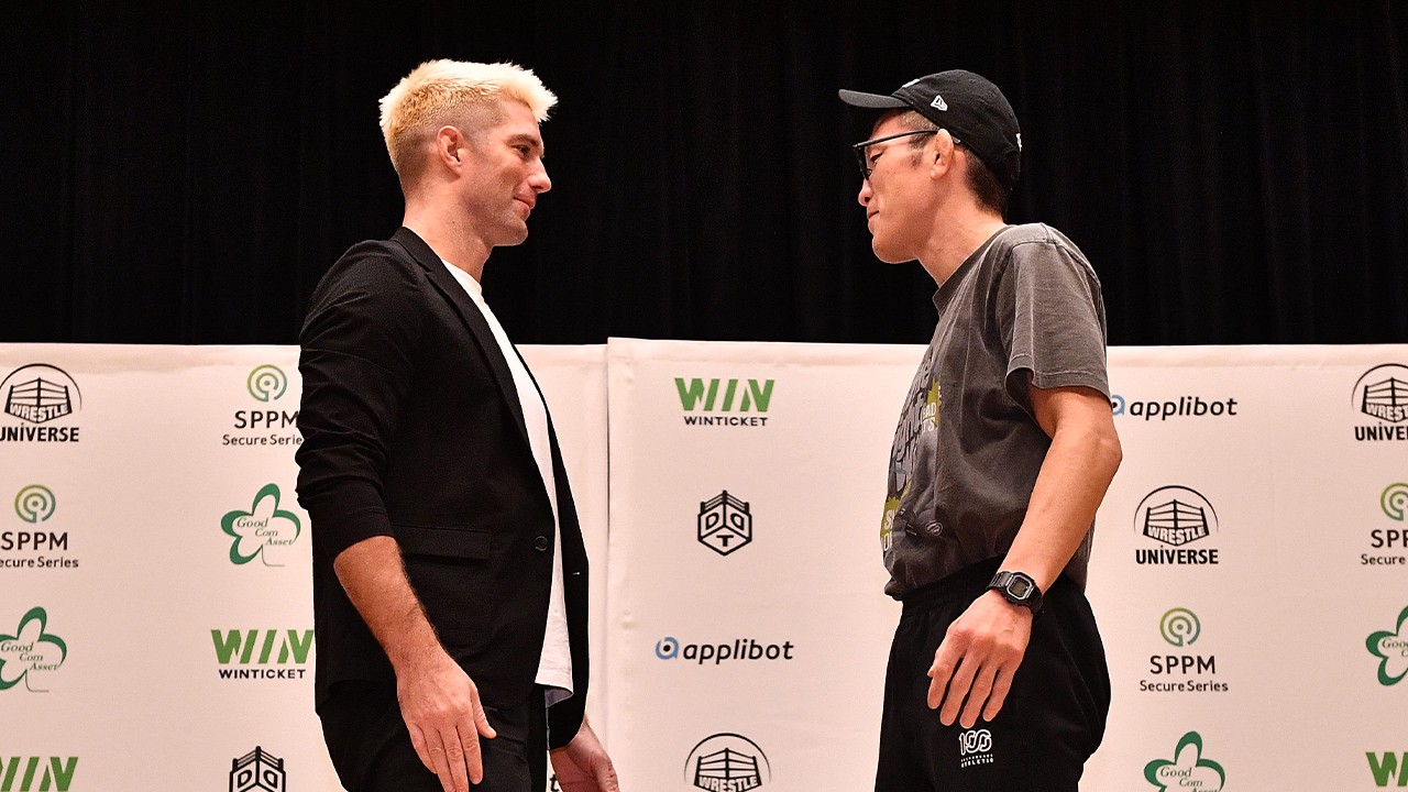 【公開記者会見】テクニカルレスラーNo.1はどっちだ？「ドラマティック・ドリームマッチ」ザック・セイバーJr. vs青木真也がついに実現！